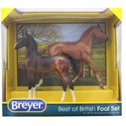 Best of British Thoroughbred and Hackney Foal Set