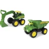 Big Scoop John Deere Excavator & Dump Truck