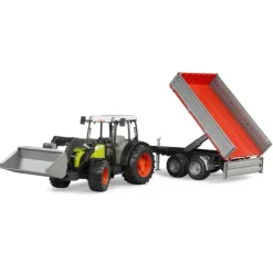 Claas Nectis Tractor with Frontloader & Trailer