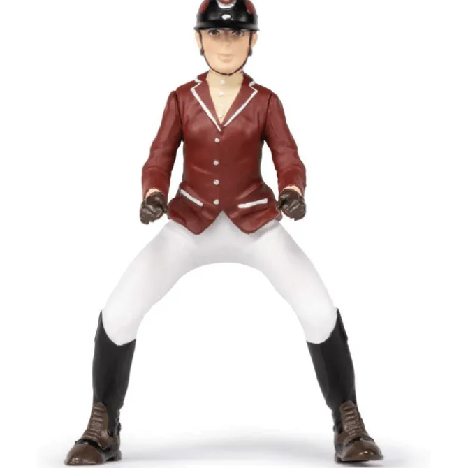 Competition Horse with Riding Girl