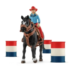Cowgirl Barrel Racing Fun