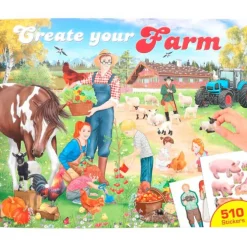 Create Your Farm Colouring Book