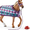 English Thoroughbred with Blanket