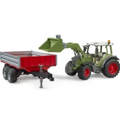 Fendt Vario with Front Loader & Tipping Trailer