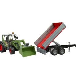 Fendt Vario with Front Loader & Tipping Trailer