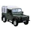 Green Land Rover Defender 90 with Canopy