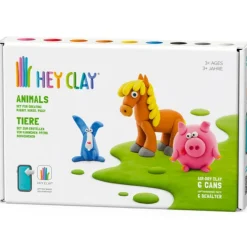 Hey Clay Modelling Animals Set