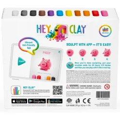 Hey Clay Modelling Farm Animals Set