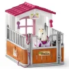 Horse Stall with Lusitano Mare