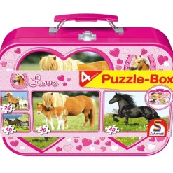 4 in 1 Horse Puzzles in a Tin