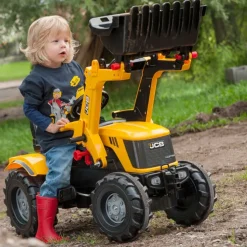 JCB 8250 V-Tronic Kids Tractor With Frontloader