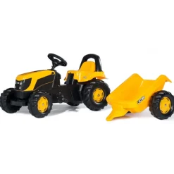 JCB Rolly Kid Tractor and Trailer