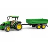 John Deere 5115M Tractor & Trailer