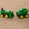 John Deere Mini Sandbox Tractor & Dump Truck