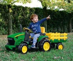 John Deere RC Tractor & Trailer 12v