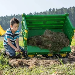 John Deere 3-Way Tipping Trailer for Pedal Tractor