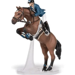 Jumping Horse with Rider