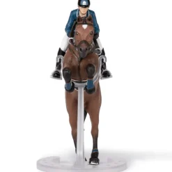 Jumping Horse with Rider