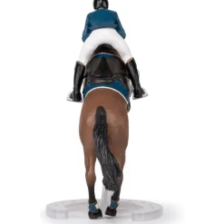 Jumping Horse with Rider
