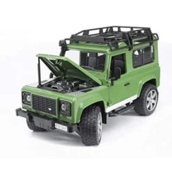 Land Rover Defender with Forest Ranger & Dog