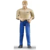 Man with Blue Jeans