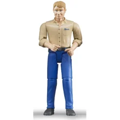 Man with Blue Jeans
