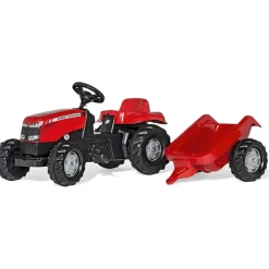 Massey Ferguson Rolly Kid Tractor & Trailer