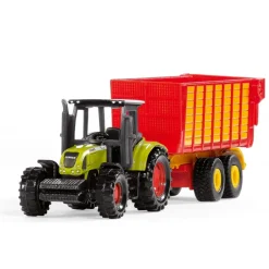 Mini Claas Tractor & Silage Trailer