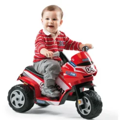 Mini Ducati Electric Motorbike with Helmet