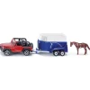 Mini Jeep with Horse Trailer & Horse