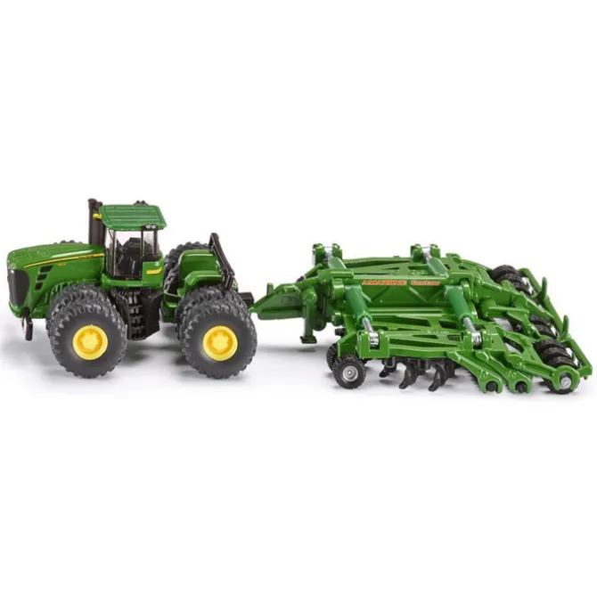 Mini John Deere Tractor & Cultivator