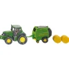 Mini John Deere Tractor with Baler