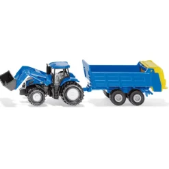 Mini New Holland with Loader & Manure Spreader