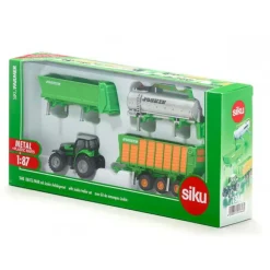 Mini Tractor & Joskin Trailer Set