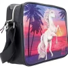 Miss Melody Glitter Horse Shoulder Bag