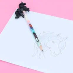 Miss Melody Pencil with 3D Horse Figure