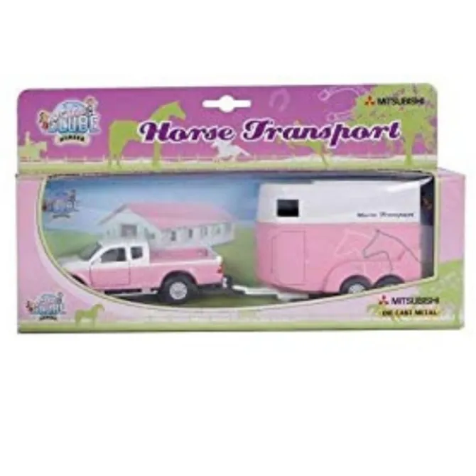 Mitsubishi L200 with Horse Trailer