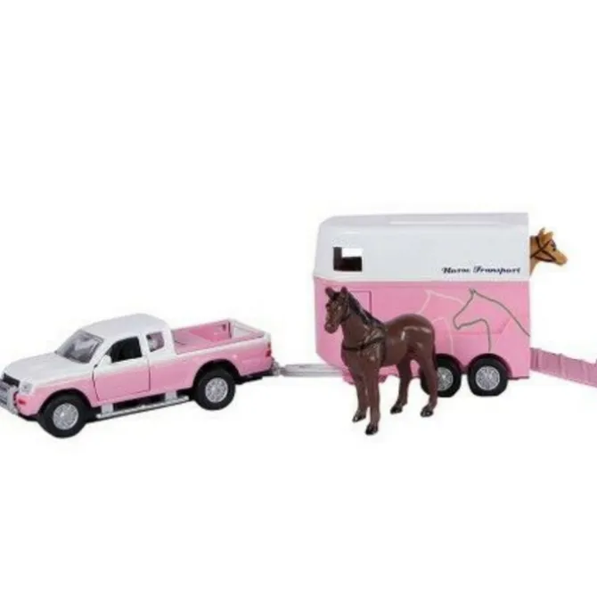 Mitsubishi L200 with Horse Trailer