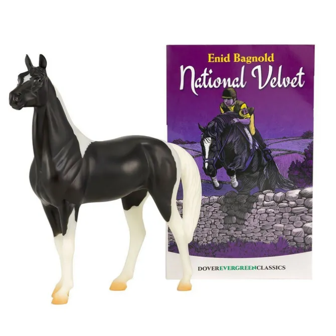 National Velvet Horse And Book Set