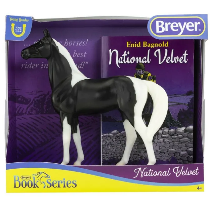National Velvet Horse And Book Set