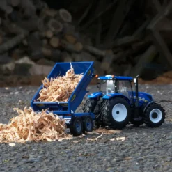 New Holland T6 Tractor with Trailer