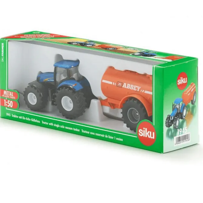 New Holland Tractor with Vacuum Trailer