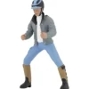 Papo Young Horse Rider with Blue Jodhpurs