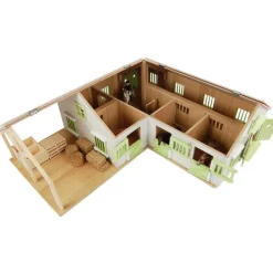 Pink Horse Stable with Storage Boxes & Wash Box