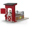 Pony Box with Mustang Mare Toy Playset