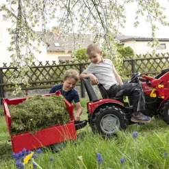 Red Mega Trailer for Pedal Tractor