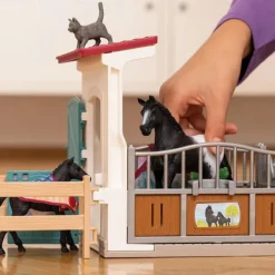 Schleich Horse Club Horse Box with Mare & Foal