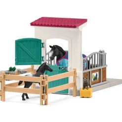 Schleich Horse Club Horse Box with Mare & Foal