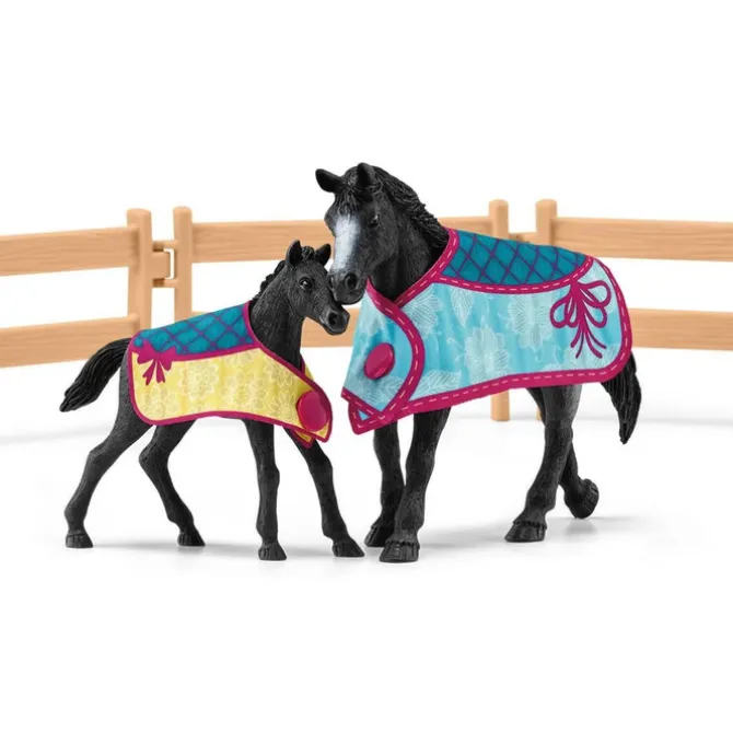 Schleich Horse Club Horse Box with Mare & Foal