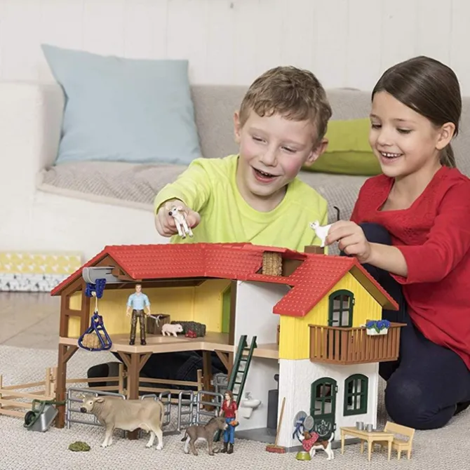 Schleich Large Farm House with Animals & Accessories